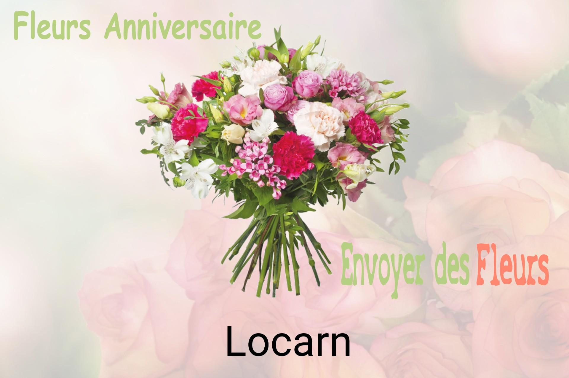 Bouquet de fleurs d’anniversaire livré à Locarn